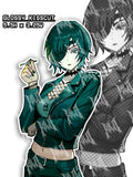 himeno, himeno sticker, chainsaw man sticker, csm