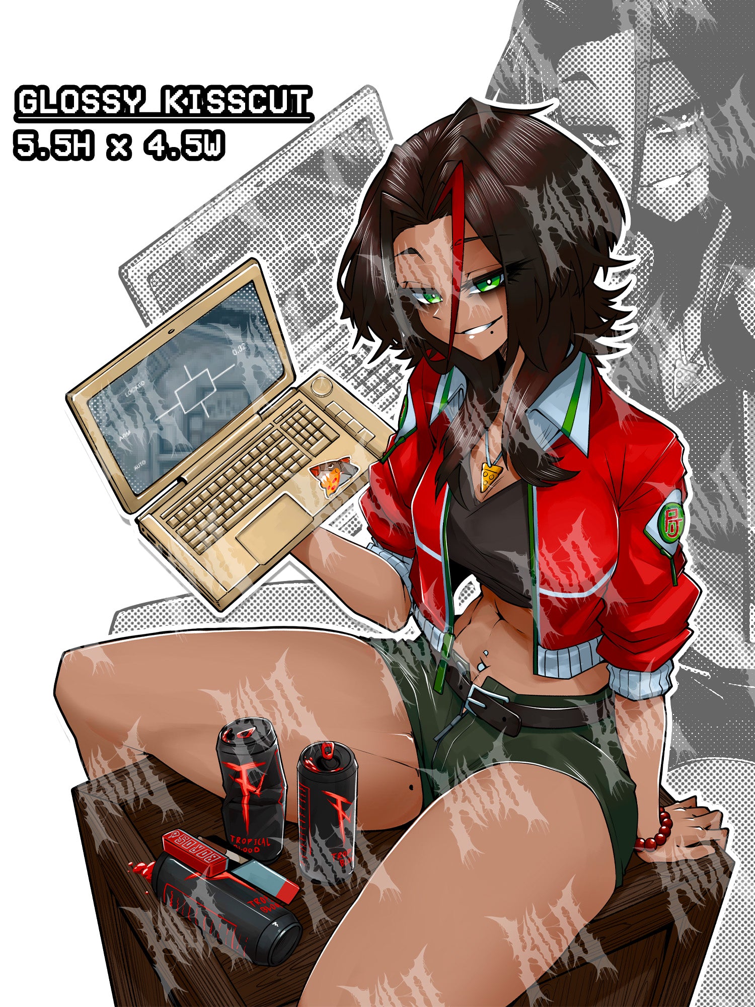 tactical papa john, tactical anime girl, drone operator anime girl