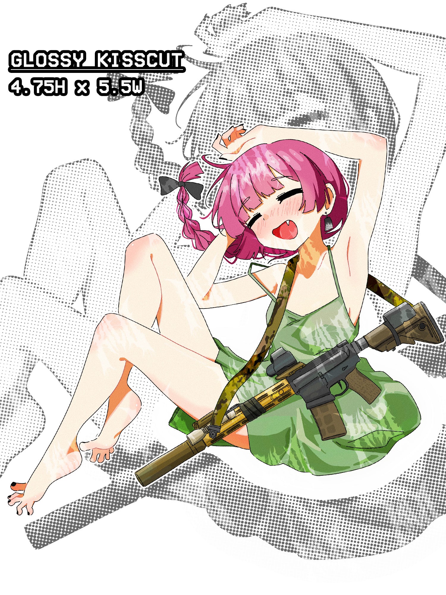 tactical kikuri sticker, kikuri hiroi sticker