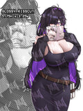 busty label from nikke, label nikke, label nikke sticker