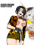 Goro Majima |Hawaii Outfit Pose 1 | Yakuza Series |Glossy Kisscut sticker