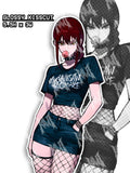 makima, makima sticker, chainsaw man, chainsaw man sticker