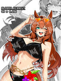 summer maruzensky, maruzensky sticker, umamusume sticker