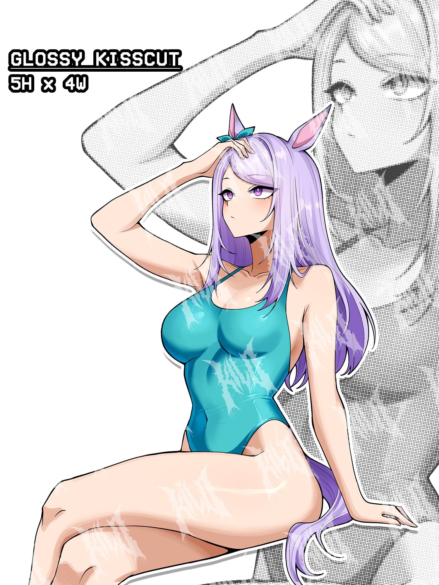 mejiro mcqueen, mejiro mcqueen sticker, umamusume, umamusume sticker
