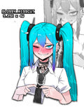 tatted hatsune miku sticker