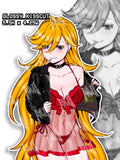 panty and stocking sticker, panty sticker, panty anime sticker