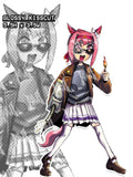 umamusume, umamusume sticker, umamusume haru urara, haru urara sticker, postal dude