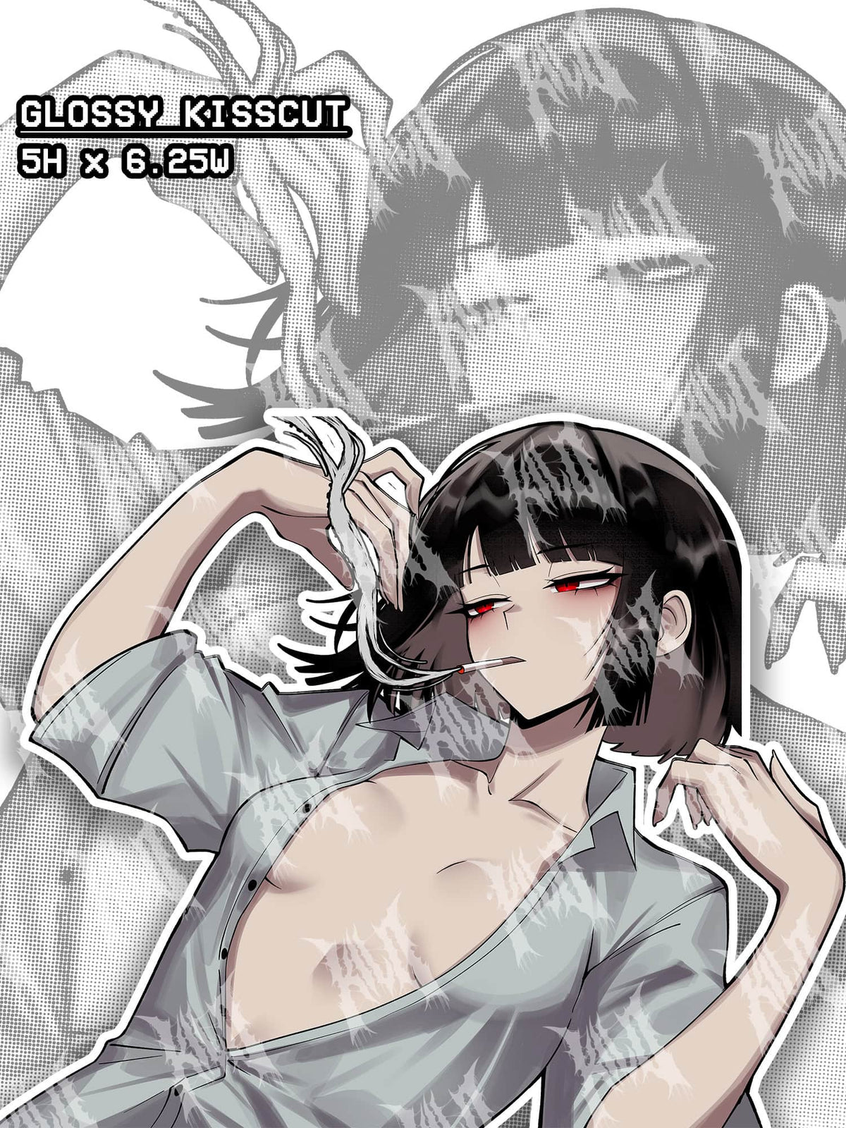 limbus company, limbus company sticker, Ryōshū, Ryōshū sticker