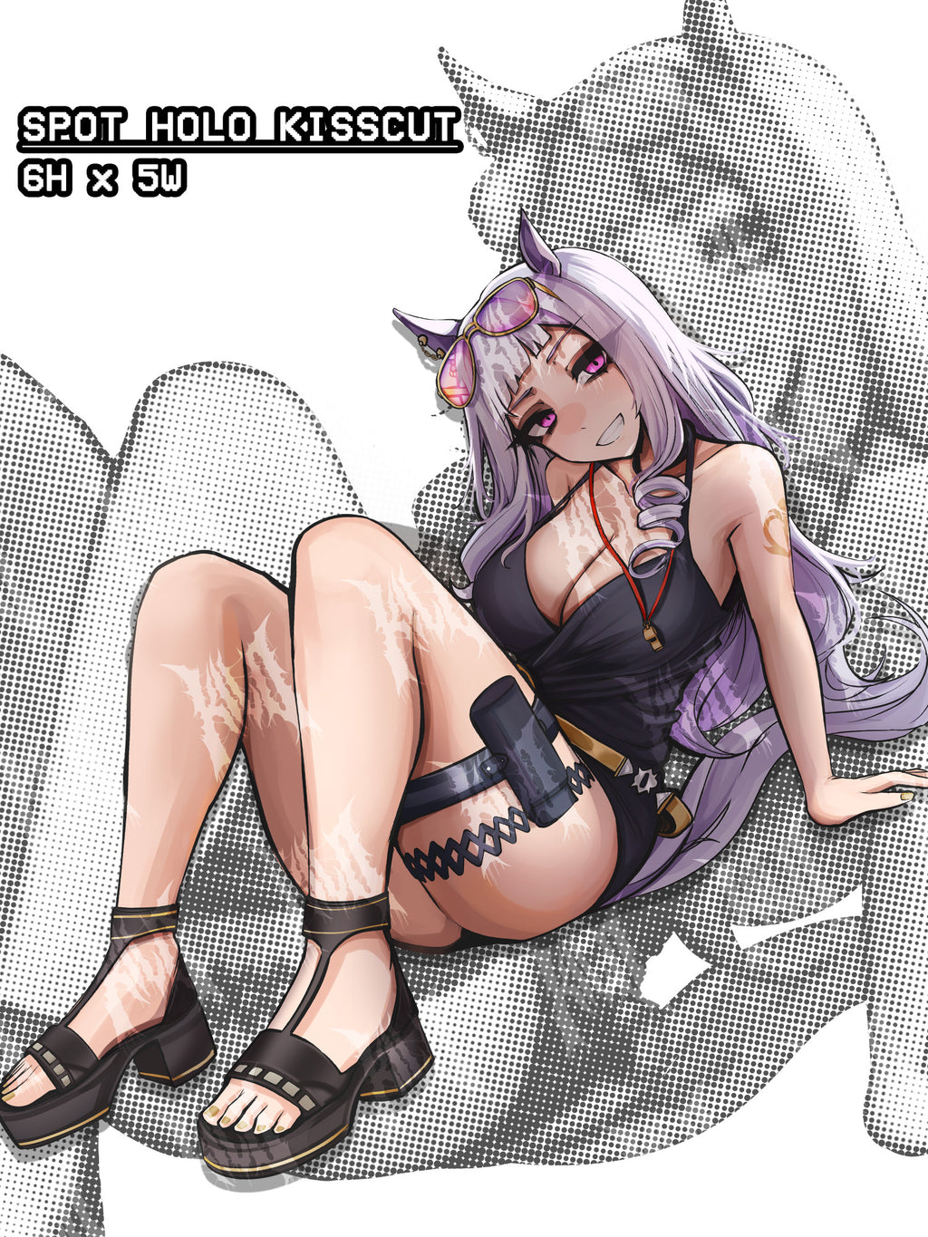 summer goldship. umamusume goldship, umamusume sticker, goldship sticker, summer goldship sticker