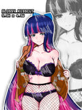 Stocking anarchy from panty and stocking, stocking meme sticker, stocking sticker